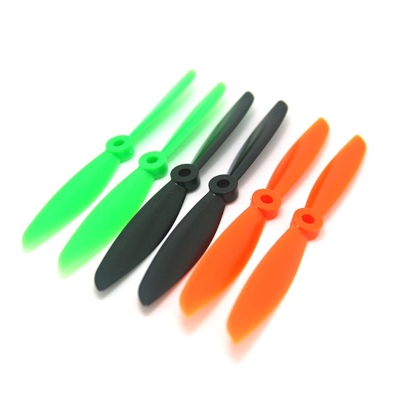 6inch 6045 6x4.5 Gemfan Quadcopter Prop Set- 2CW and 2CCW for Multicopter FPV Racing Drone Black