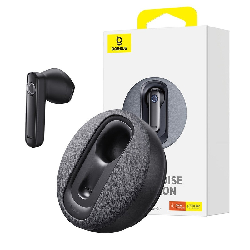 Baseus C-Mic CM10 Smart Unilateral Wireless Earphone for Car Black
