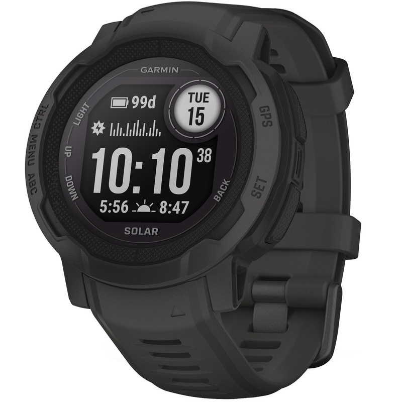 Garmin Instinct 2 Solar Smartwatch, Graphite