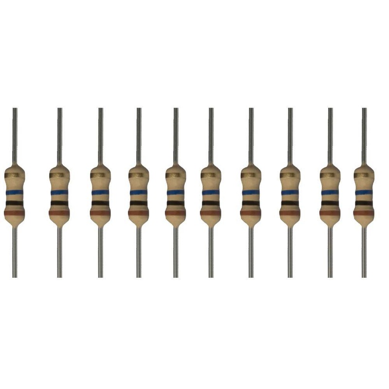 10M Ohm Resistor - (Pack of 10)
