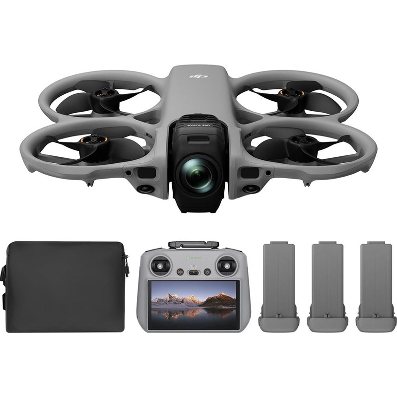 DJI Avata 360 Fly More Combo, 8K 360 FPV Drone (DJI RC 2)