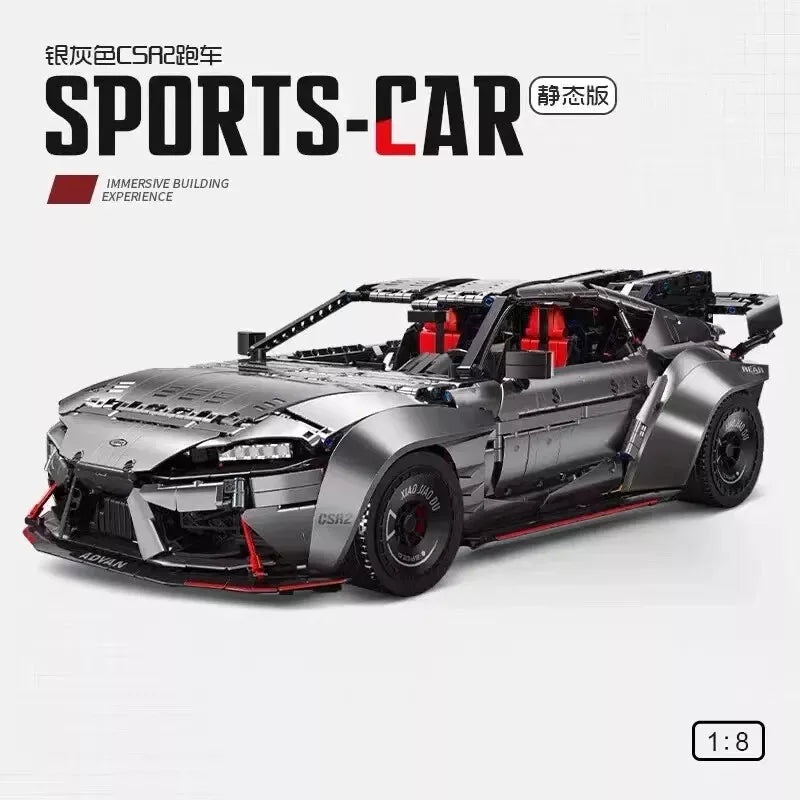 JIESTAR Small Angle JD019 CSR 2 Sports Car Building Block Toy 4399 pcs