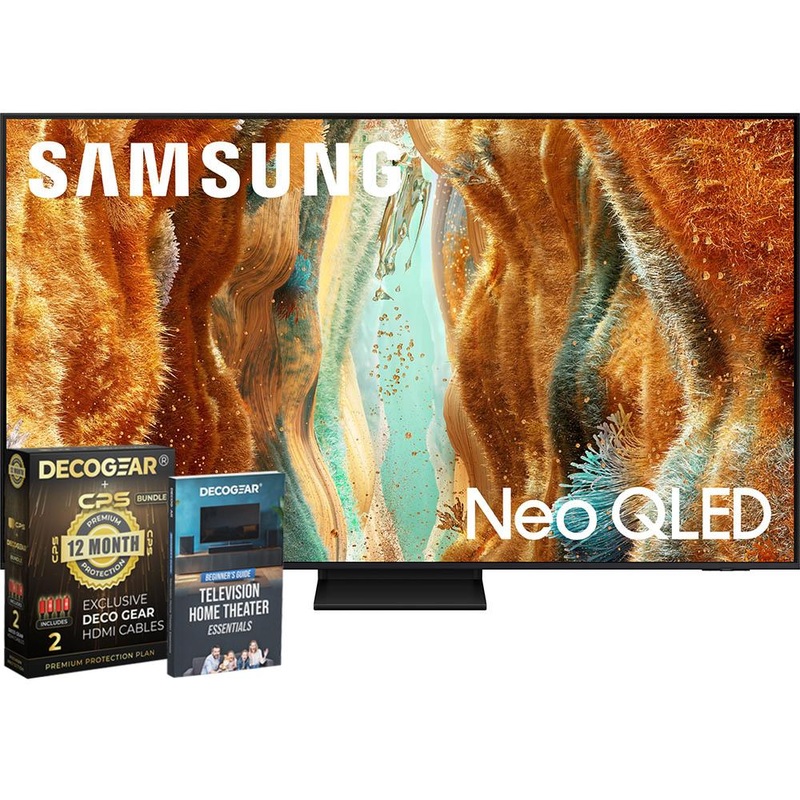 Samsung 65" Neo QLED 4K QN70F Vision AI Smart TV (2025) + Extended Protection Plan