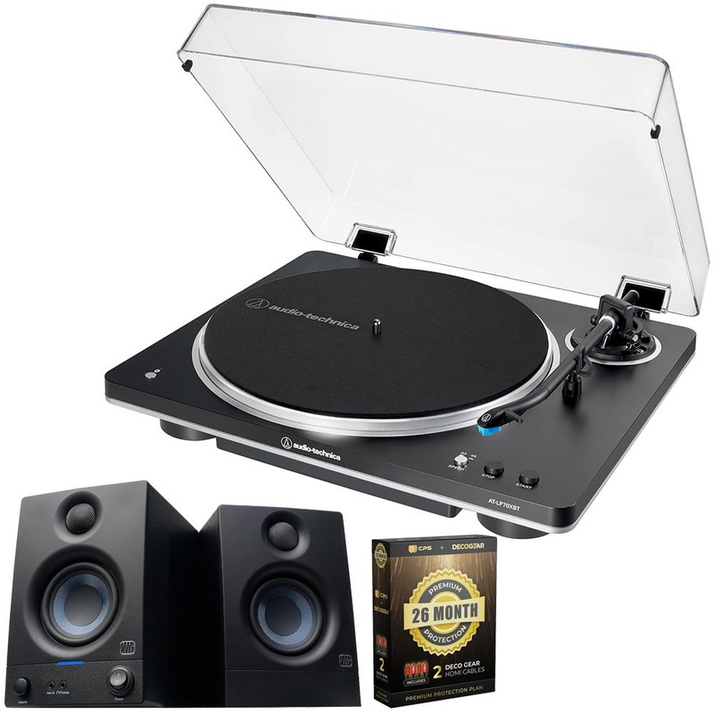 Audio-Technica Fully Automatic Wireless Belt-Drive Turntable + 26 Month Protection Pack