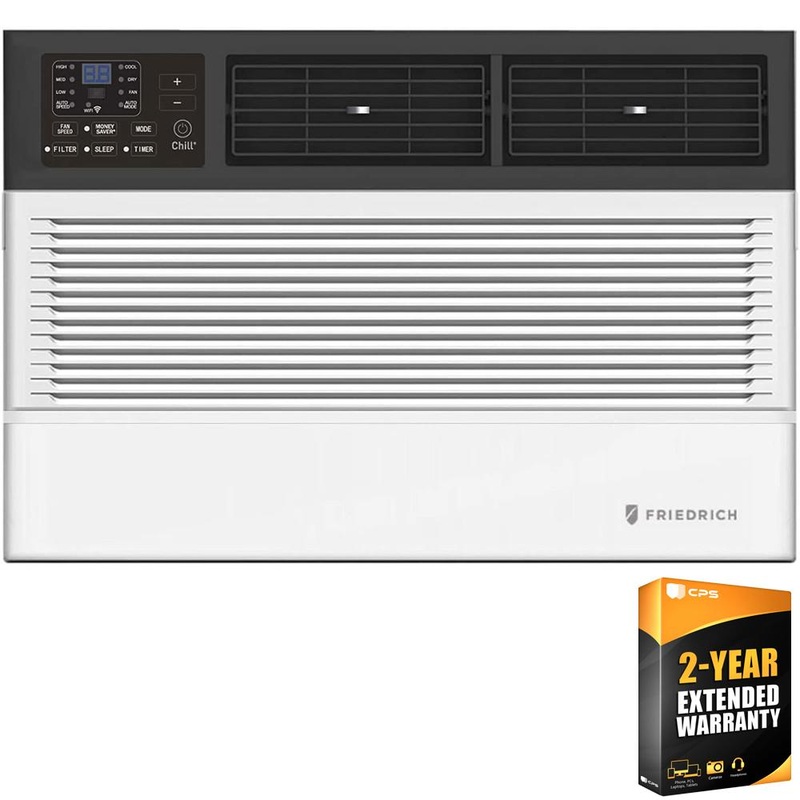 Friedrich Chill Premier Cooling & Heating AC 18,000 BTU + 2 Year Protection Pack