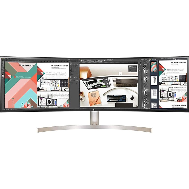 LG 49WL95C-WE 49" 32:9 UltraWide Dual QHD HDR10 IPS Curved LED Monitor