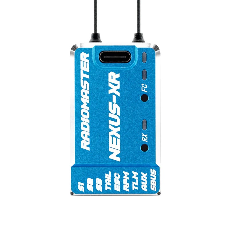 RadioMaster Nexus-XR Helicopter Flybarless Flight Controller with Integrated ELRS 2.4GHz Receiver- BLUE