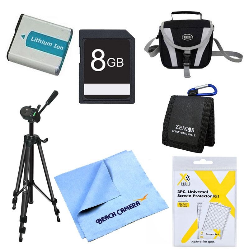 Special Pro 8GB Card and EN-EL5 Battery Kit for Nikon P510, P520, P530