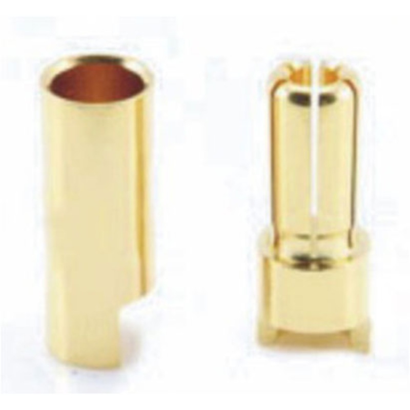A-021 5.0mm Gold Bullet Banana Connector Plug For ESC Battery Motor