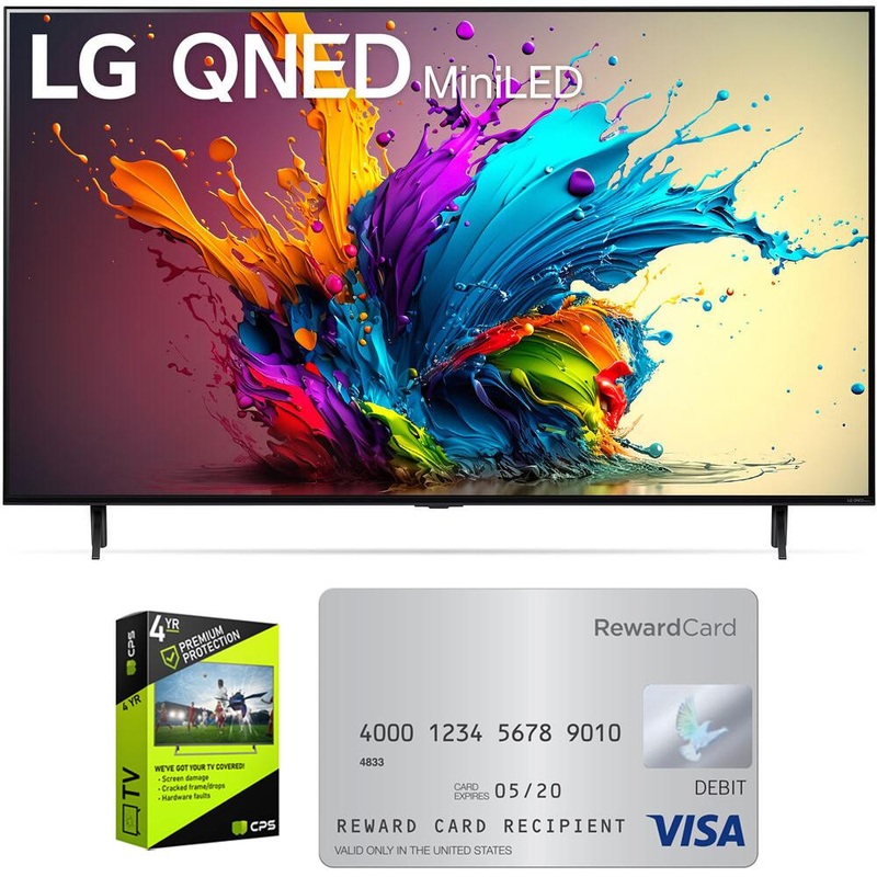 LG 75" 4K HDR Smart Quantum Dot Mini LED TV 2024 + 4 Yr Warranty+$150 Gift Card