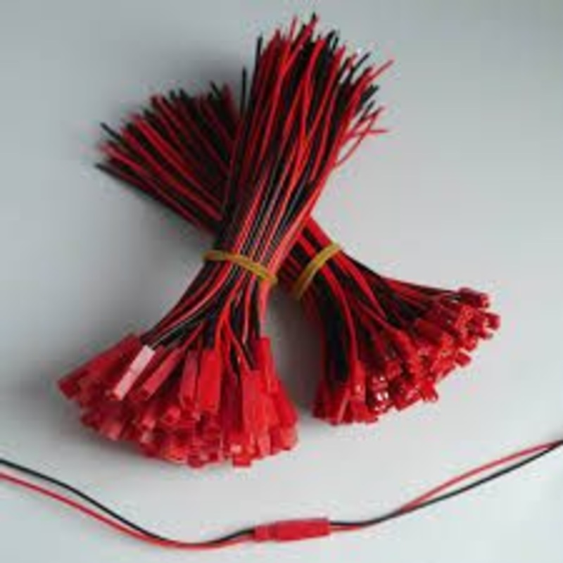 VIMVIP 80mm JST 2 Pin Connector Plug Lead Wire - 10pairs