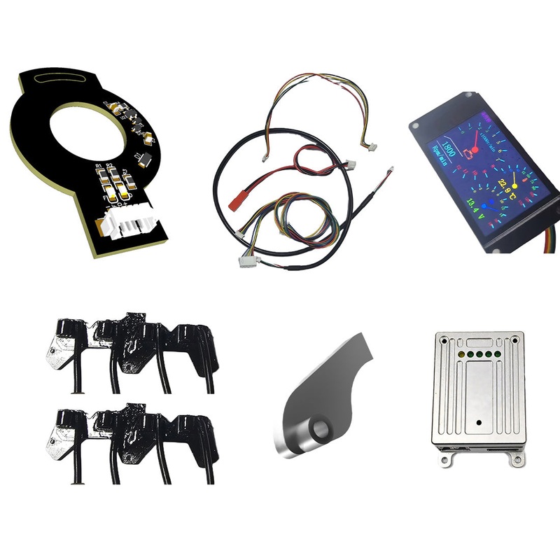 CISON MCU Ignition Kit for LS-52 V8 Engine Complete High-Performance Ignition System for Model Engines