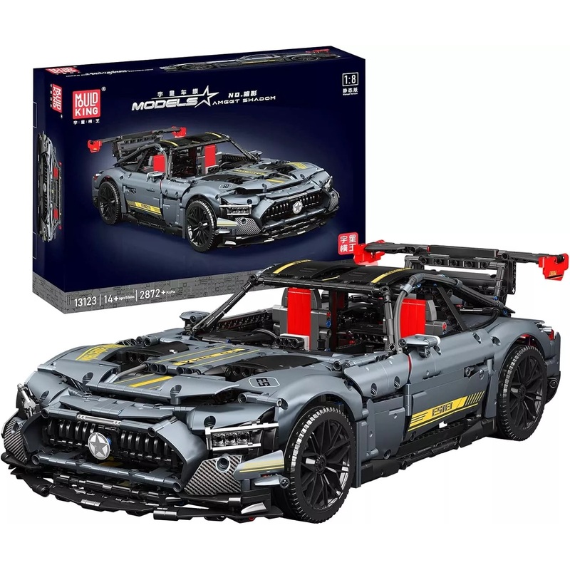 Mould King 13123 Technology 1: 8 Super Sports Car Gifts for Ages 8+ 2872 Pieces