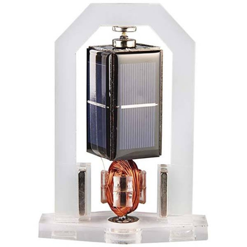 Solar Magnetic Levitation Model Levitating Mendocino Motor Educational Model Vertical Stand - Enginediy