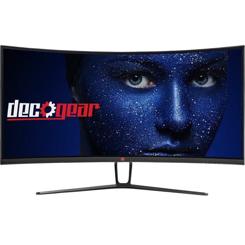 Deco Gear 35" Curved Gaming Ultrawide Monitor, 3440x1440, 120 Hz, 1ms MPRT, Color Accurate none