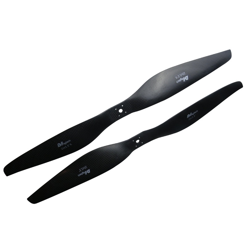 Maytech Composite Carbon Fiber + PMI Aviation Bubble Propeller Lightweight MTCP2055T
