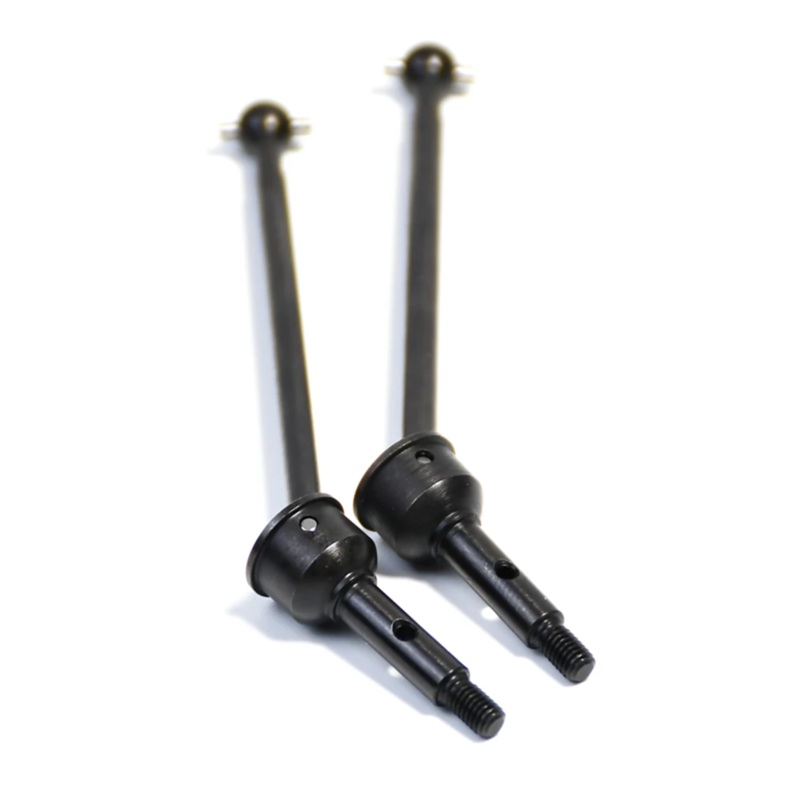 2PCS ZD Racing MT16 1/16 RC Car Parts Front Universal Drive Shafts Vehicles Models Spare Accessories 16039 Black