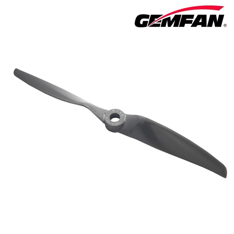 Gemfan 6x6 VORTEX Electric Glass Fiber Nylon Airplane/Wing/Drone Prop (2 Pcs) - Choose Rotation