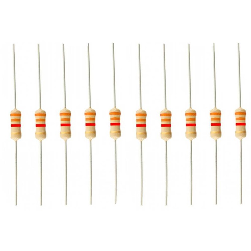 3.3k Ohm Resistor - (Pack of 10)