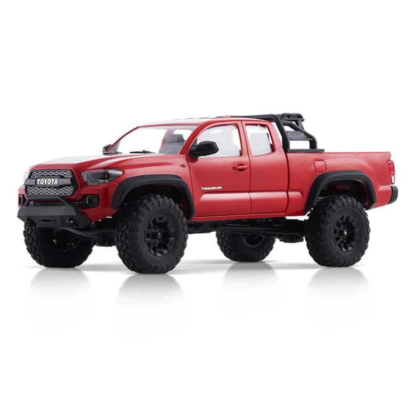FMS FCX24M for TOYOTA TACOMA RTR 1/24 2.4G 4WD RC Car Officially Licensed Two Speed Off-Road Truck LED Light All-New Metal Ladder-Frame Chassis Gears Shocks Vehicles Models Toys Blue