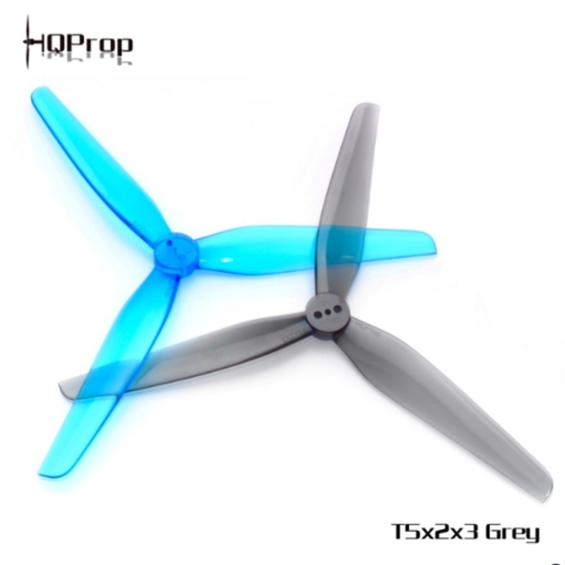 HQ Prop Durable Prop T5X2X3 2CW+2CCW)-Poly Carbonate Blue