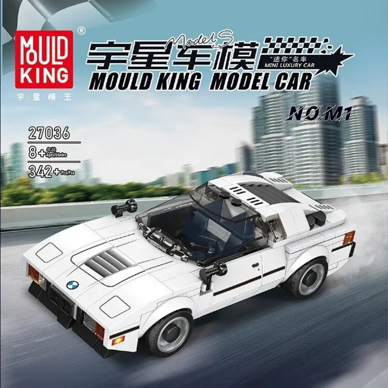 Building Blocks MOC 27036 Speed Model Car No.M1 Racers Toys