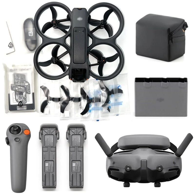DJI Avata 2 Accessories - Battery, Goggles 3, RC Motion 3, Charging Hub & Storage Bag Goggles 3
