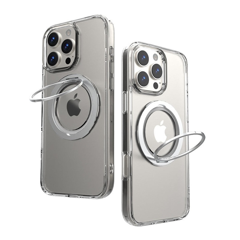 iPhone 16e / 17e REDEFINE Multi-functional 360 Rotating Stand Case Cover Black