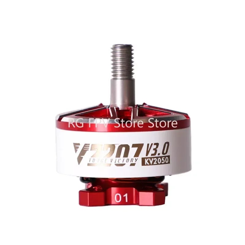 Newest T-MOTOR TMOTOR Velox V3.0 2207 Brushless Motor 6S 1750/1950/2050KV 4S 2550KV For FPV Racing Drone 4PCS 6S 1950KV