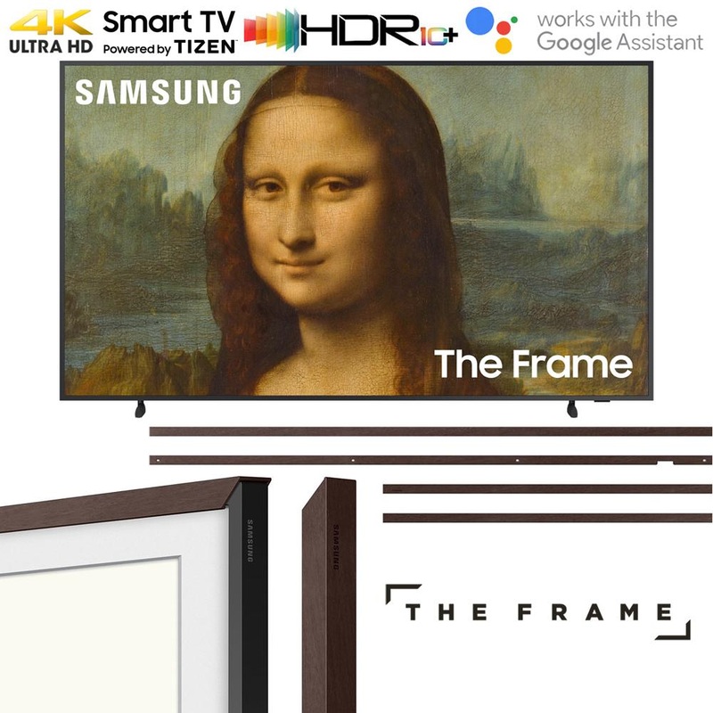 Samsung 65" The Frame QLED 4K UHD Quantum HDR Smart TV with Customizable Bezel