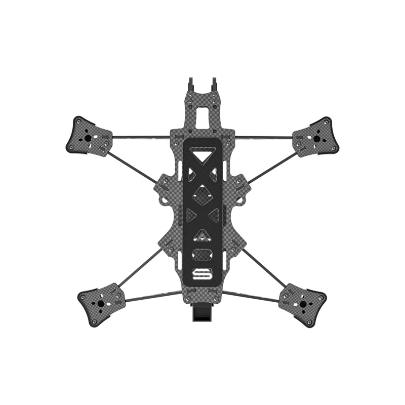 AOS UL7 V5 Ultra-Light FPV Frame Kit with 3mm arm compatible with O4 Air Unit Pro for FPV