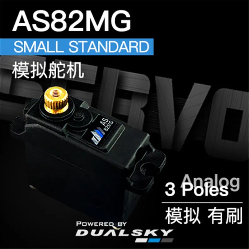 DUALSKY AS82MG Simulated Brushed Servo 20g 3.0kg.cm@6.0V For Entry level RC Fixed Wing AS82MG