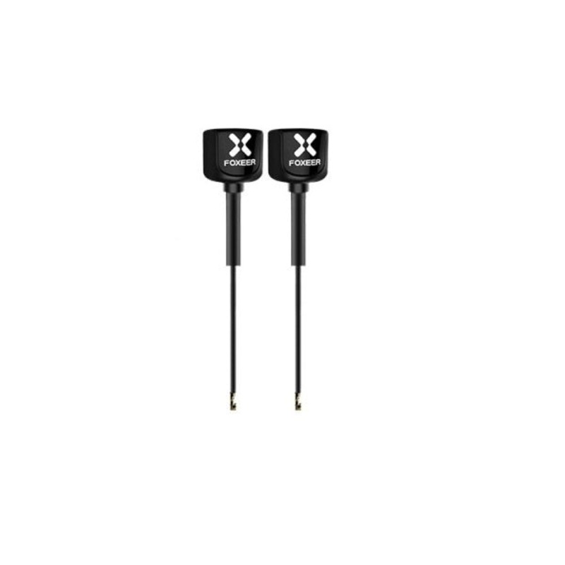Foxeer 5.8G Lollipop 4 2.6dBi Omni Antenna 2pcs - UFL 95mm RHCP (Choose Color) Black
