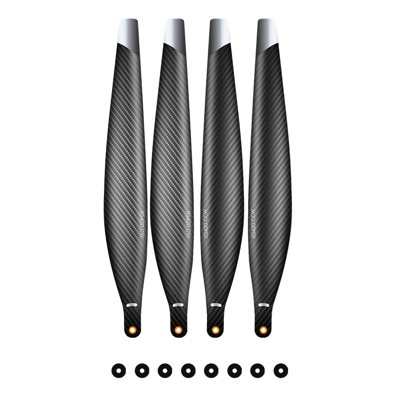 In Stock 5420 Fold Blades 54'' x 20'' PMI Aviation Bubble+Carbon Fiber Composite for DJI FlyCart FC30/T20P/T40/T50 Agricultural Spray Drone