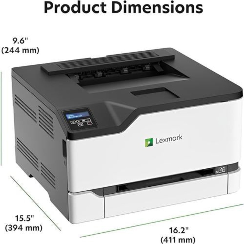 Lexmark CS331dw Wireless Color Laser Printer (40N9020) USED
