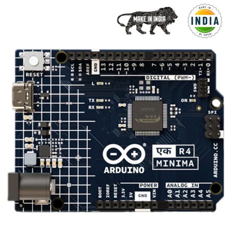 Original Arduino UNO EK () R4 Minima - Made in India