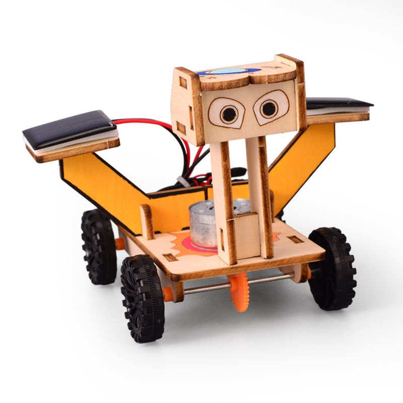 Pludo STEM Moon Rover Kit DIY Science Experiment Kit for Kids 1114 | Grade 68 Solar Energy Model