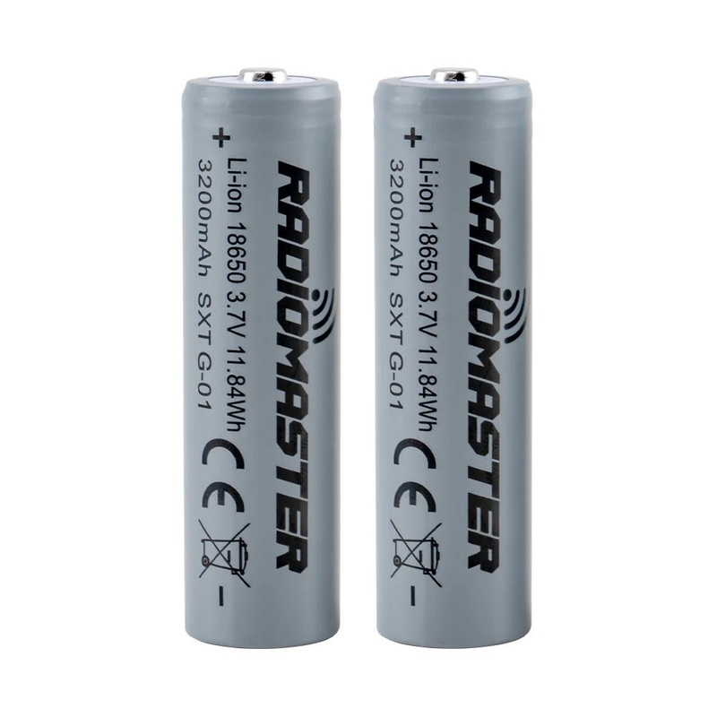 RadioMaster 18650 3200mAh 3.7V Battery (2pcs)