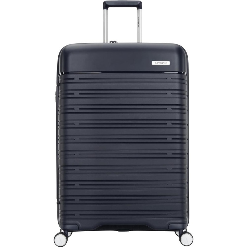 Samsonite Elevation Plus Large Expandable Spinner Suitcase, Midnight Blue