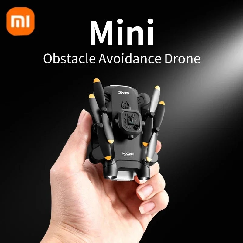 XIAOMI 4DRC V30 Mini Drone with Camera HD 4K 1080P FPV RC Drones Profesional Five-sided Obstacle Avoidance Helicopter Drone Toy Grey drone 1 Battery