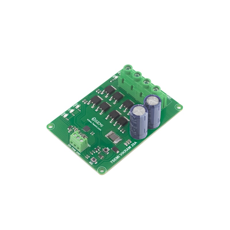 7Semi Vikram-3025 High-Power 25A DC Motor Driver for 630V Motors