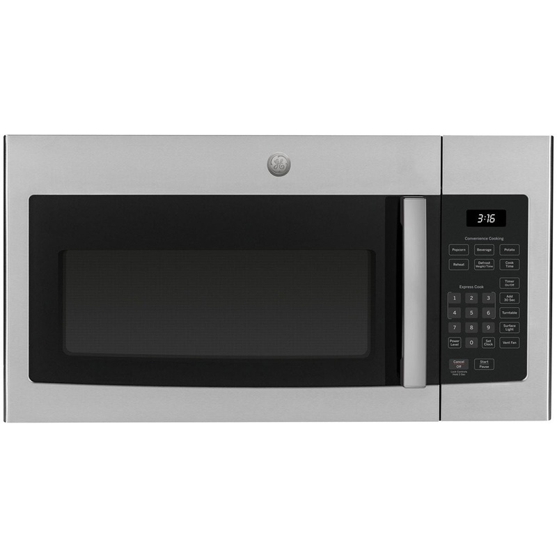 GE 1.6 Cu. Ft. Over-the-Range Microwave Oven, Stainless Steel none