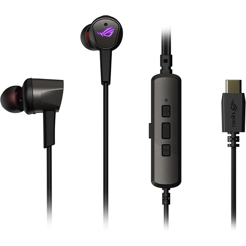 Asus ROG Cetra II in-Ear Gaming Headphones - Earbuds, Microphone, USB-C Open Box