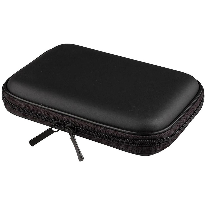 General Brand Hard EVA Case with Zipper for Tablets and GPS - 8 Inch