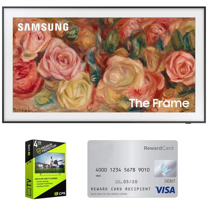 Samsung 55" The Frame QLED 4K Smart TV (2024) w/ 4 Year Warranty + $25 Gift Card Bundle