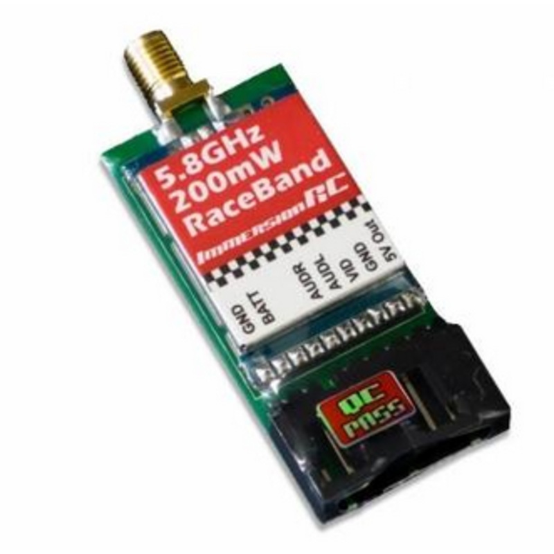 ImmersionRC Raceband 5.8GHz 200mW A-V Powerful Transmitter For FatShark