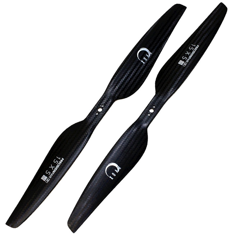 1550 Carbon Fiber Propellers Replacement for DJI Inspire 2 (15x5, 1 Pair)