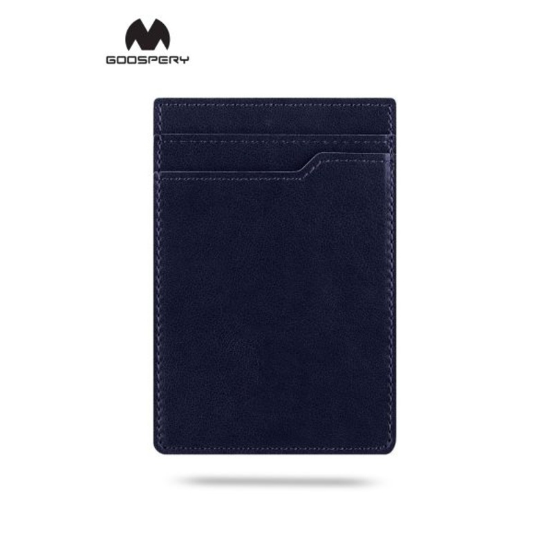 BLACKTECH Sticky Card Pocket - Navy