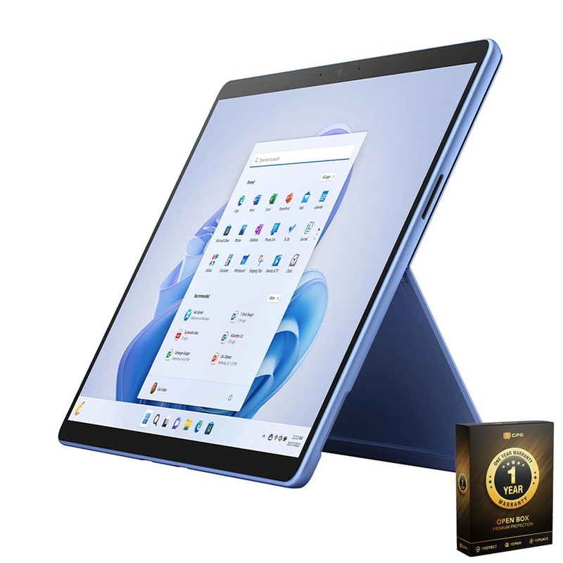 Microsoft Surface Pro 9 13" Tablet, Intel i5, 16GB/256GB OPEN BOX + 1 Year Warranty Pack