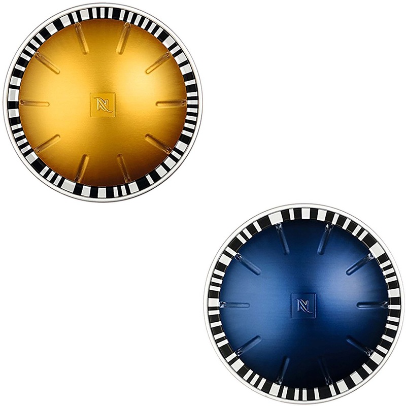 Nespresso Voltesso and Altissio Ristretto & Espresso Capsules (1.35 fl oz) Bundle